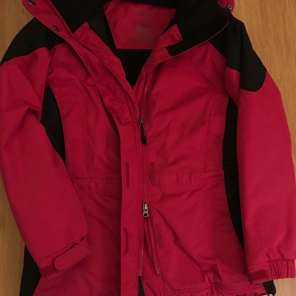 Red LL Bean Winter Jacket - Picture 5 of 5